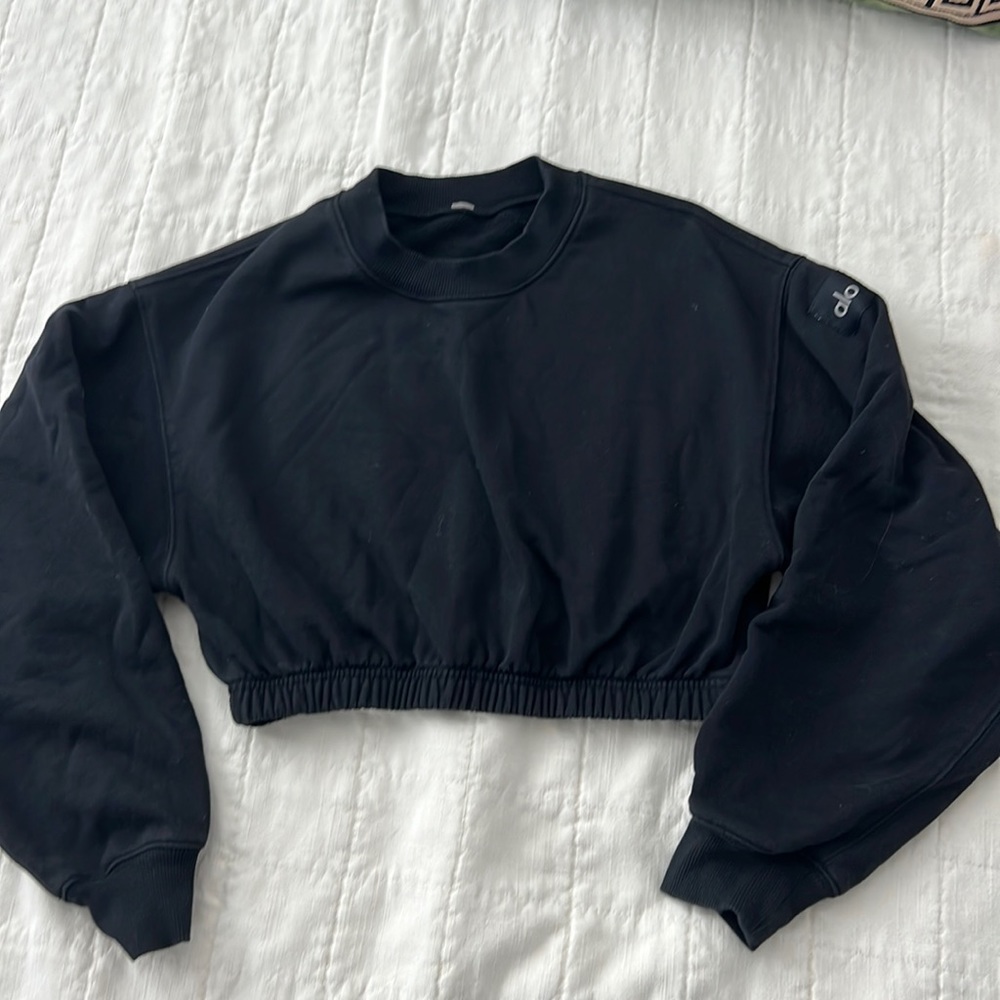 Alo cropped sweatshirt